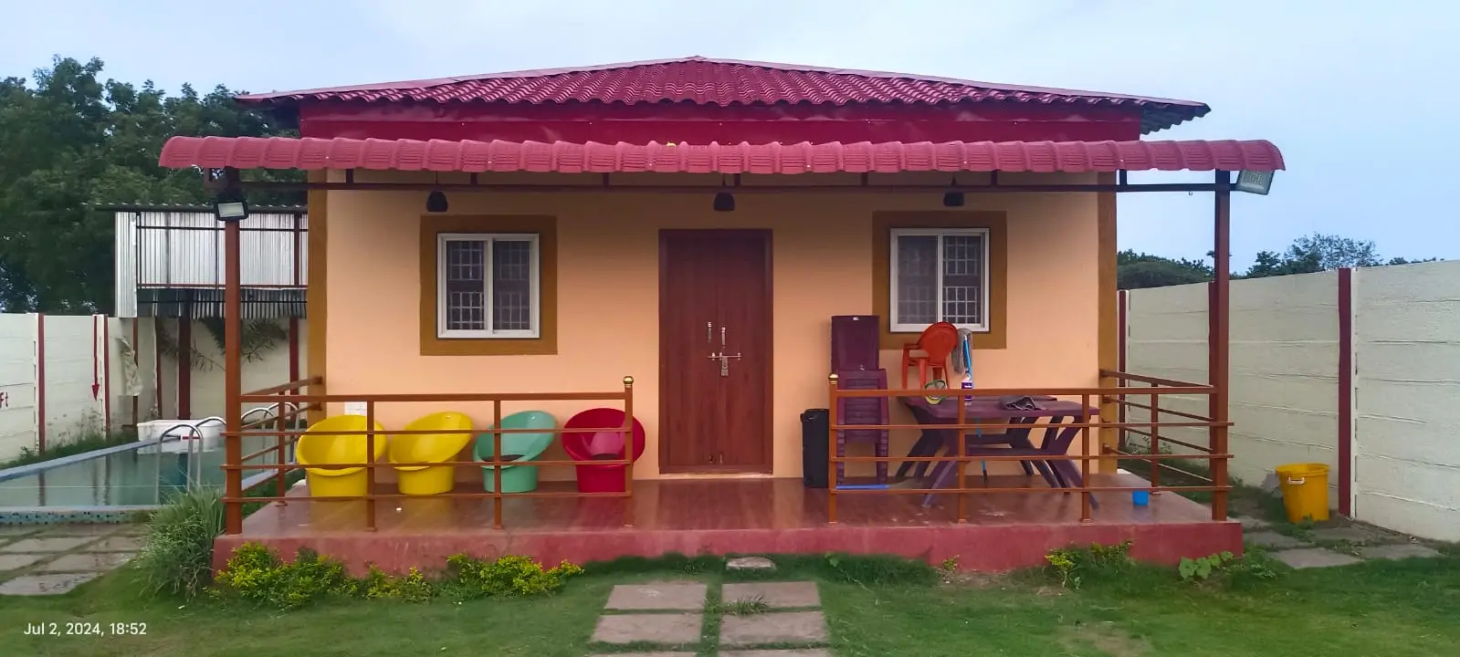 1BHK farm house in chowdariguda 